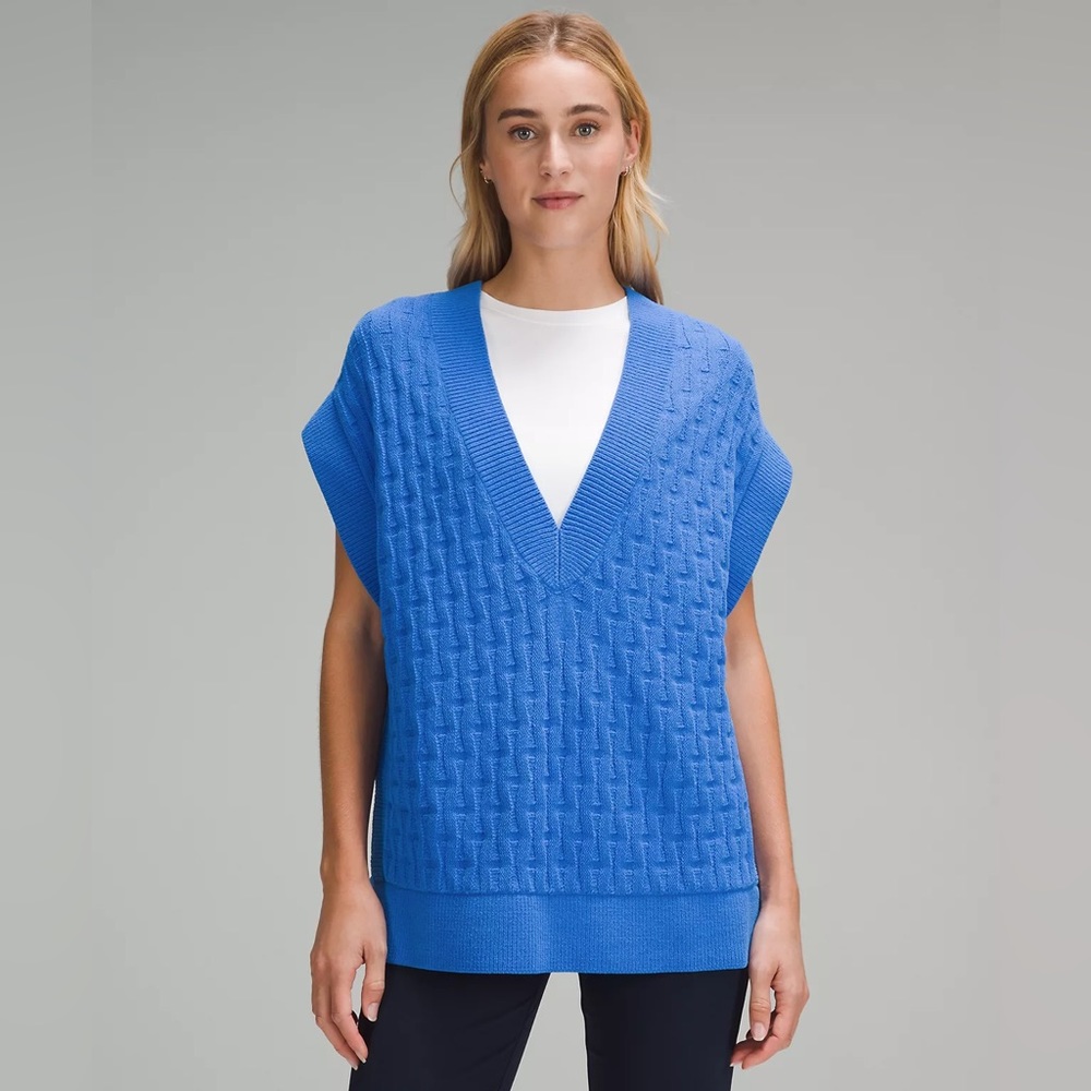 Lululemon Cable Knit Vest
